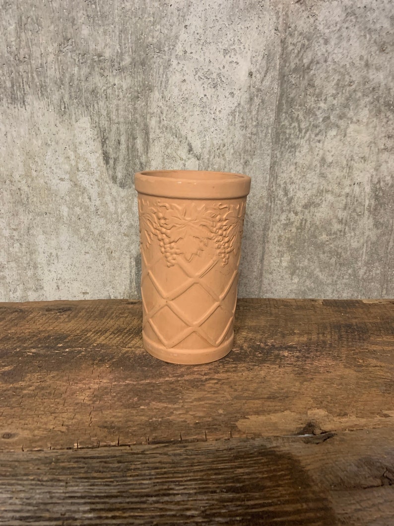 Wine Chiller Italian Clay Pottery Terra Cotta Wine Cooler Etsy