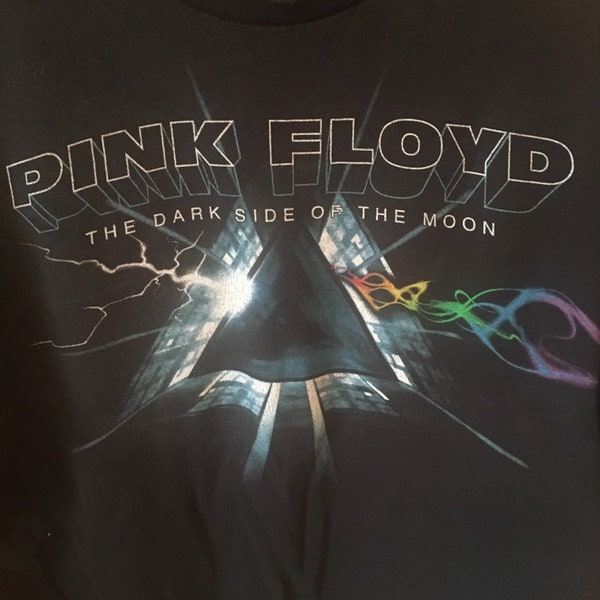 Vintage Pink Floyd Shirt, Music Shirts, Pink Floyd, Pink Floyd Clothes, Retro Concert Shirt,Dark Side Of The Moon, Concert Tshirts