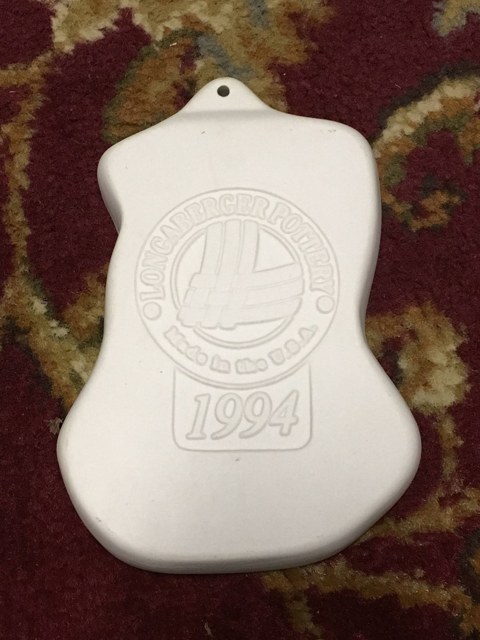 Clay Cookie Mold Shortbread Mold Longaberger Pottery Cookie Etsy