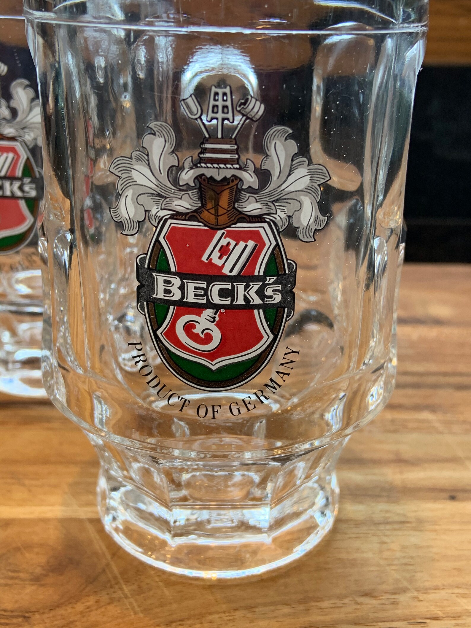 becks beer mug