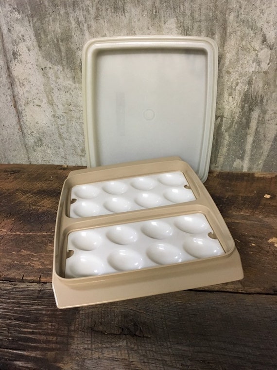 Egg Holder for Refrigerator - Deviled Egg Tray