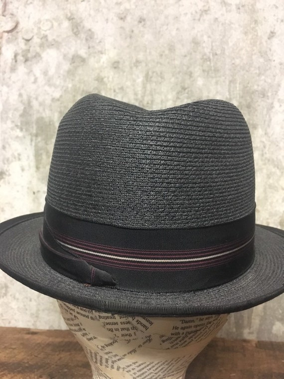 Straw Fedora, Knox New York Hat, Mens Hat, Vintag… - image 6