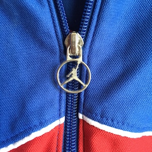 Vintage Air Jordan Shirt, Basketball Warm Up, Michael Jordan, Air Jordan Clothes, Retro Basketball Shirt,Zippered Warm Up,Air Jordan Brand