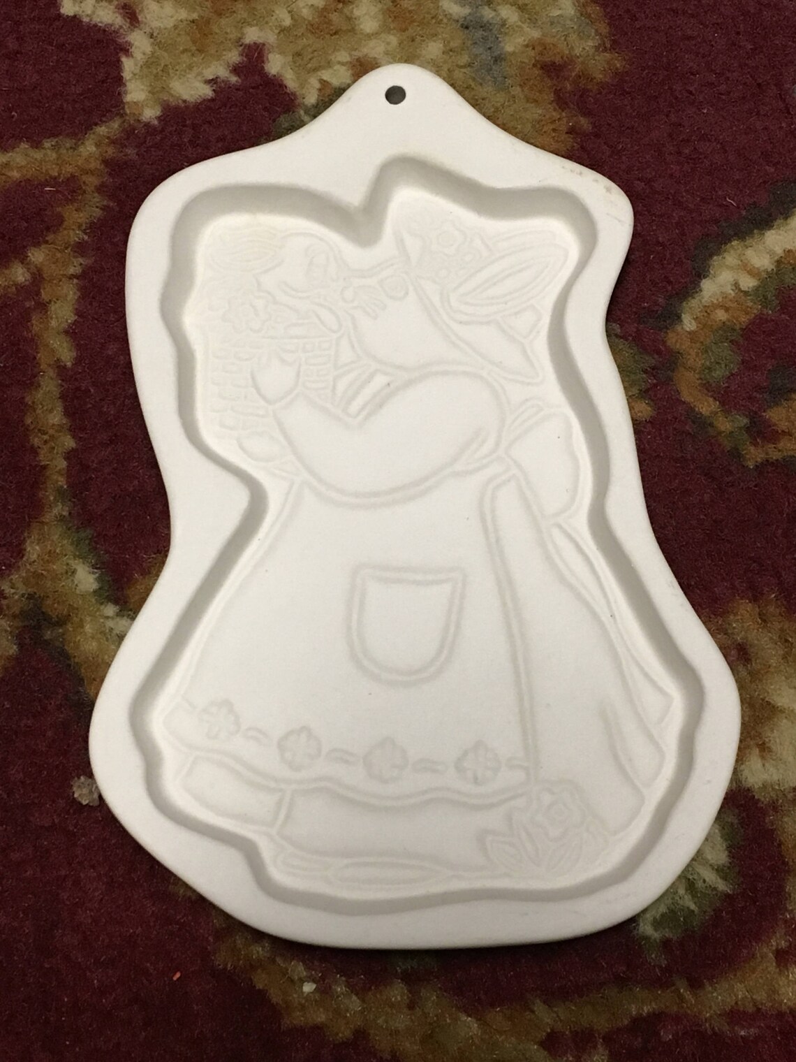 Clay Cookie Mold Shortbread Mold Longaberger Pottery Cookie Etsy