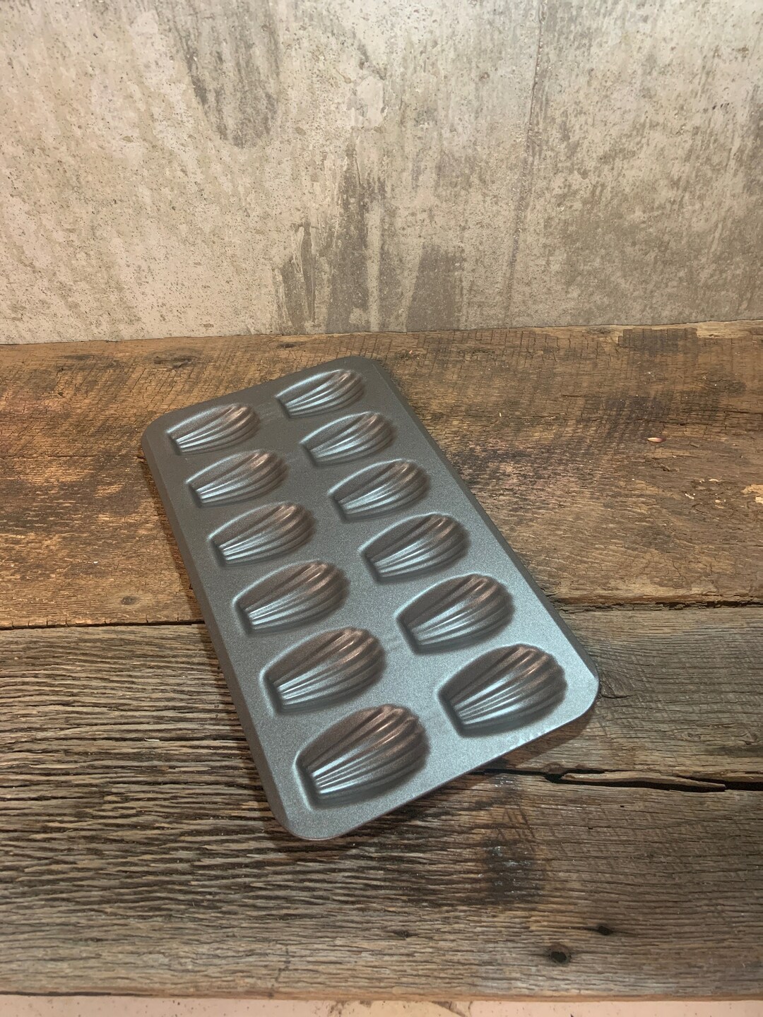 Madeline Mold Cookie Pan Baking Pan Madeline Pan Aluminum Etsy