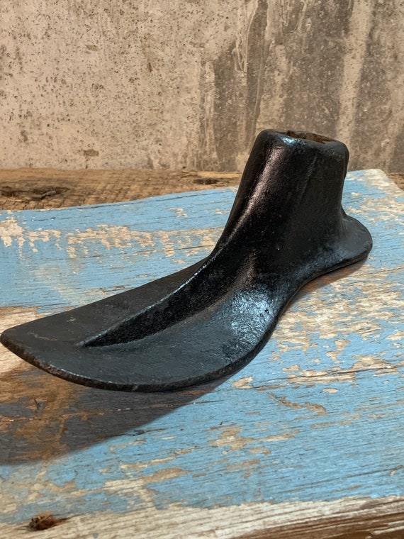 Ancien Embauchoir/formes à Chaussures De Cordonnier En Fonte - Déco Atelier - Récup' Industriel - Années 1900