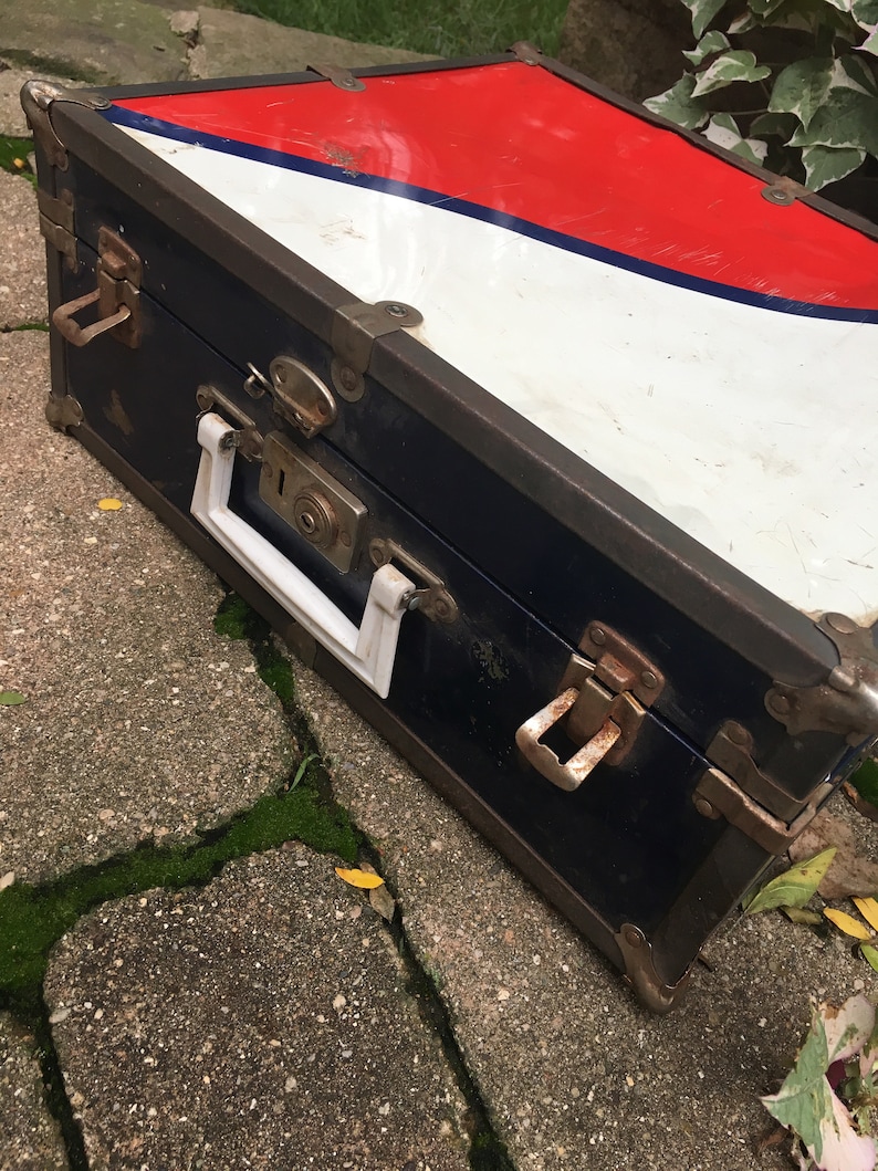 Metal Box Roller Skate Case Storage Case Metal Suitcase Etsy