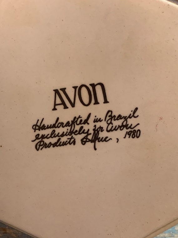 Avon Container, Vintage Avon, Handcrafted In Braz… - image 5