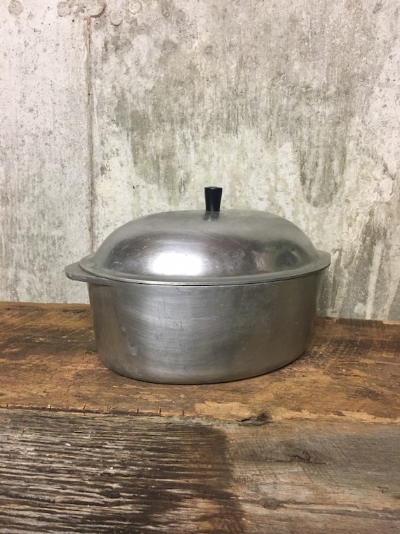 Club Aluminum Roaster, Turkey Roaster, Club Cookware, 15 Inch Club Aluminum,  Vintage Turkey Roaster, Mid Century Roaster, Vintage Aluminum 