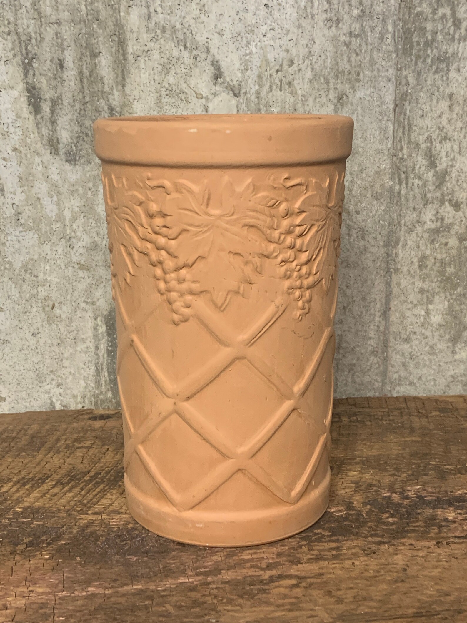 Wine Chiller Italian Clay Pottery Terra Cotta Wine Cooler Etsy