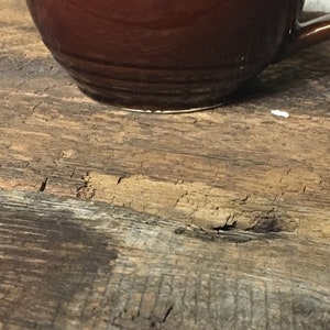 Vintage McCoy Brown Drip-tekanna, samlarkeramik, stengods från mitten av århundradet bild 2