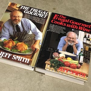 Frugal Gourmet, Cookbook, Retro Cookbook, Jeff Smith Cookbook, Vintage Cookbook, Recipe Book, Kitchen Aide, Frugal Gourmet TV show