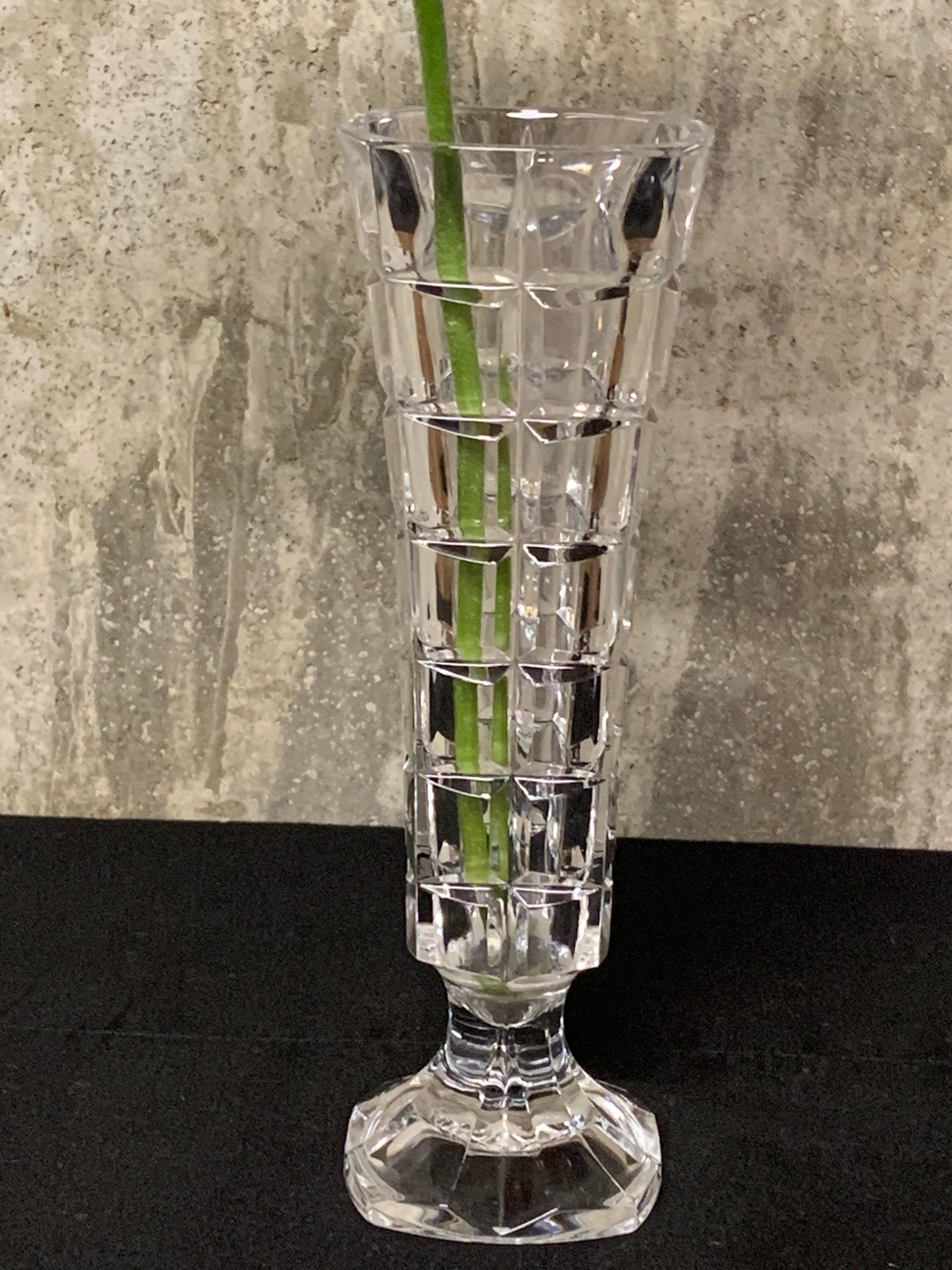 Crystal Vase Crystal Bud Vase Bud Vase Small Vase Small Etsy