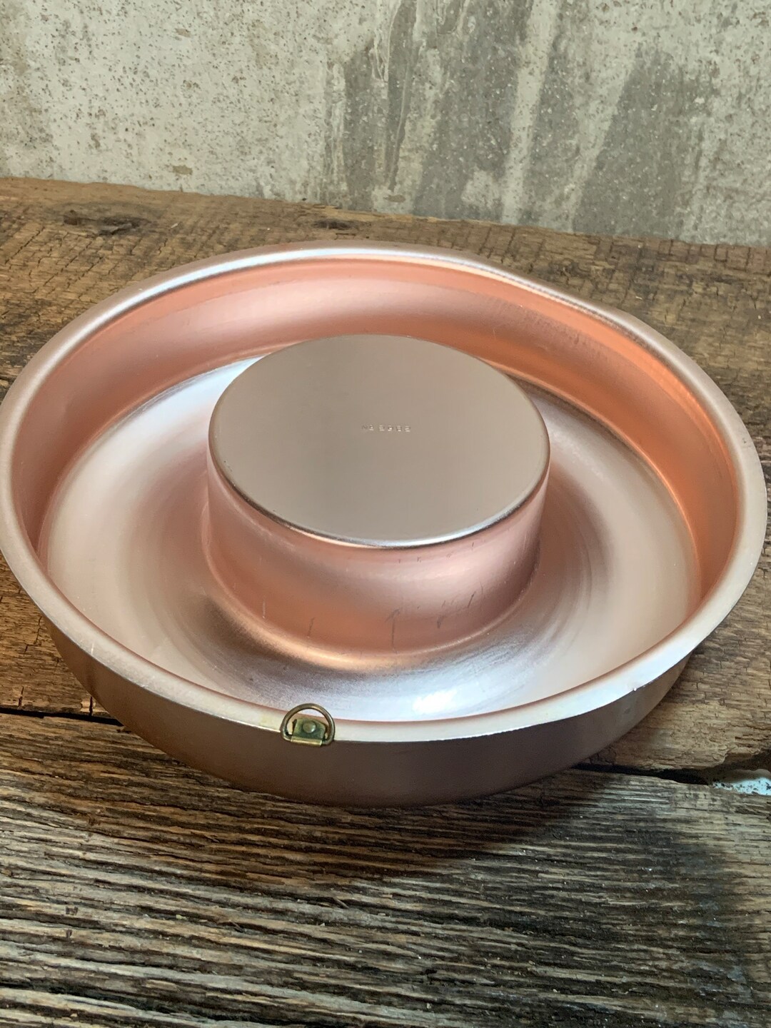 Large Jello Mold Copper Jello Mold Vintage Gelatin Mold Etsy