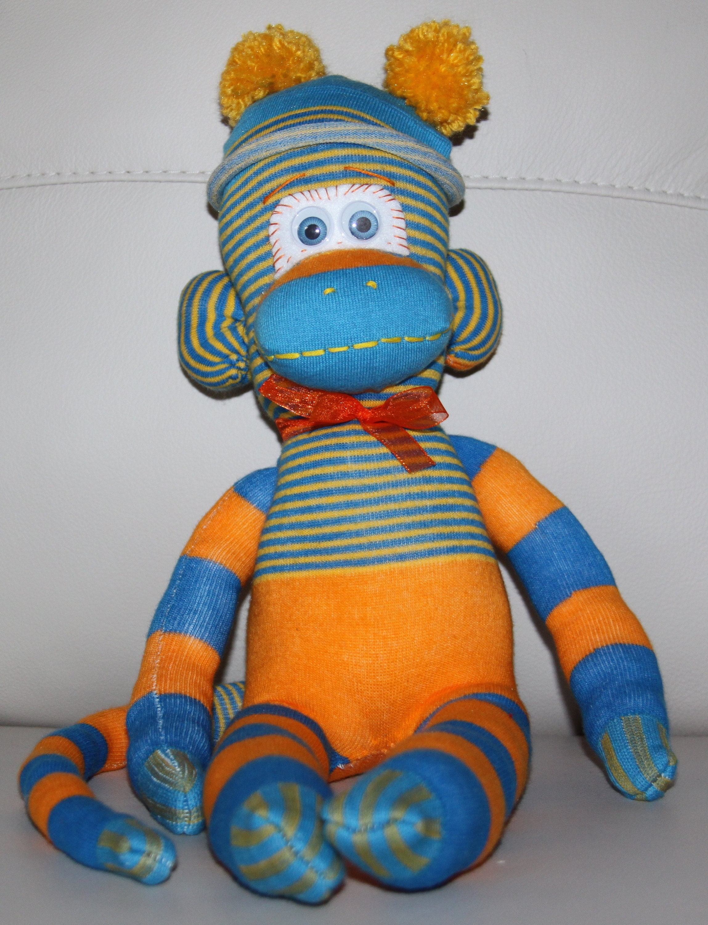 sock monkey elephant