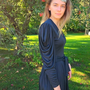 1970s Pierre Cardin Dress, Fabulous Sleeves, S