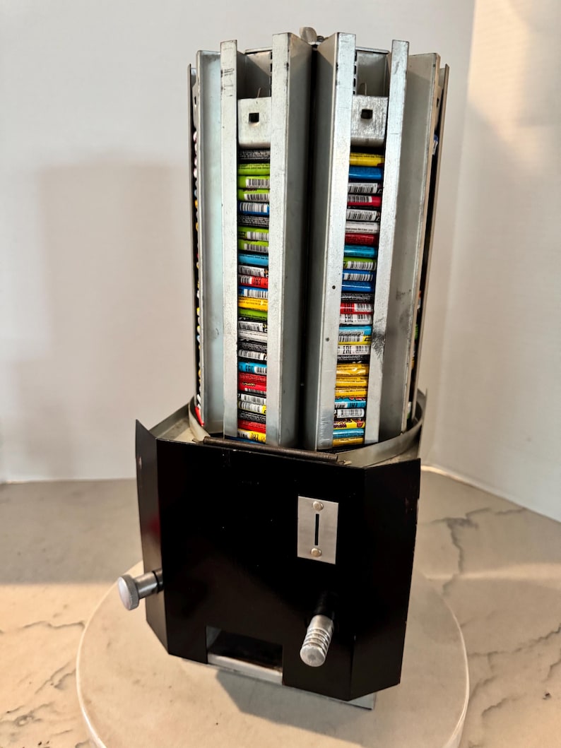 Rectangular Key In Machine 1940s Select-o-vend Candy Vending Machine, Working Penny Dispenser (key ...