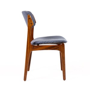Danish Modern / Mid Century Rosewood Dining Chairs Erik Buch for OD Mobler Set of 4 Restoration included image 5