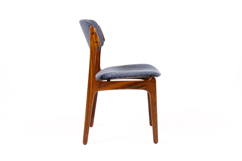 Danish Modern / Mid Century Rosewood Dining Chairs Erik Buch for OD Mobler Set of 4 Restoration included image 5