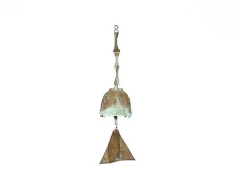 Mid Century / Vintage Wind Bell by Paolo Soleri — Cast Bronze — Arcosanti
