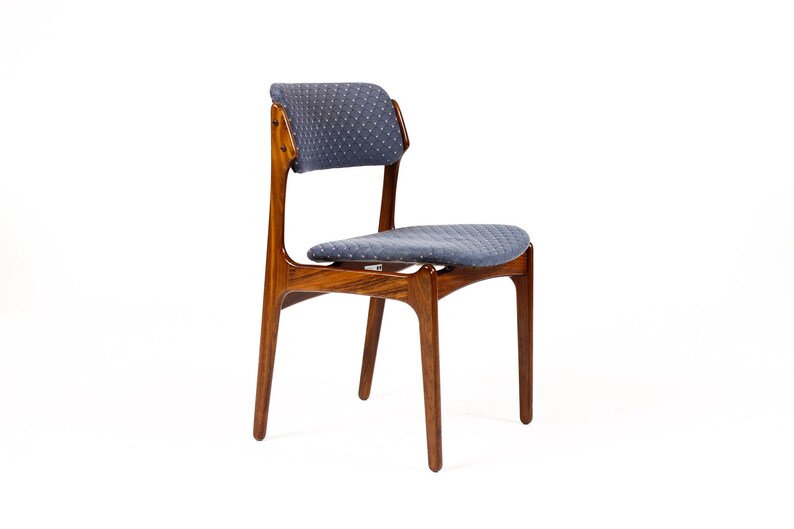 Danish Modern / Mid Century Rosewood Dining Chairs Erik Buch for OD Mobler Set of 4 Restoration included image 3