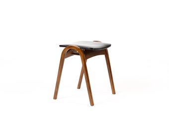Mid Century Vintage Stacking Bentwood Stool — Isamu Kenmochi Mid Century Vintage Stacking Bentwood Stool — Isamu Kenmochi
