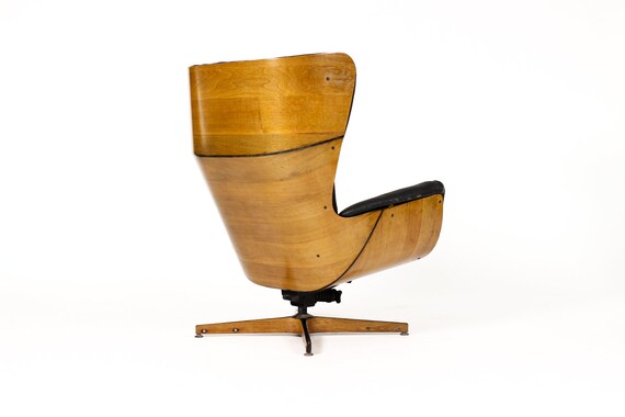 Plycraft lounge chair restoration deals