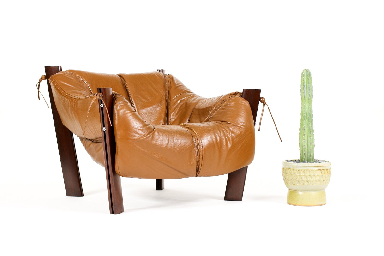 Mid Century Brazilian Modernist Lounge Chair — Percival Lafer