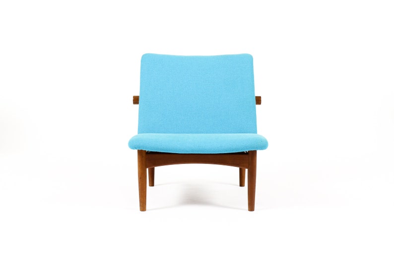 Danish Modern / Mid Century Teak Japan Lounge Chairs Finn Juhl for France Son Pair Restoration Included image 7