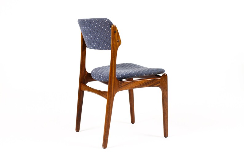 Danish Modern / Mid Century Rosewood Dining Chairs Erik Buch for OD Mobler Set of 4 Restoration included image 6