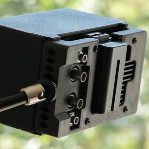 BM5 III Camera Monitor Cage with Magnetic Sun Hood and 1/4-20 Side Mount