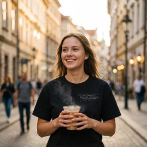 Maglietta per sviluppatori Java, maglietta con cuore di codice per ingegneri del software, regalo per programmatori, maglietta minimalista con umorismo tecnologico a sinistra sul petto / nera immagine 2