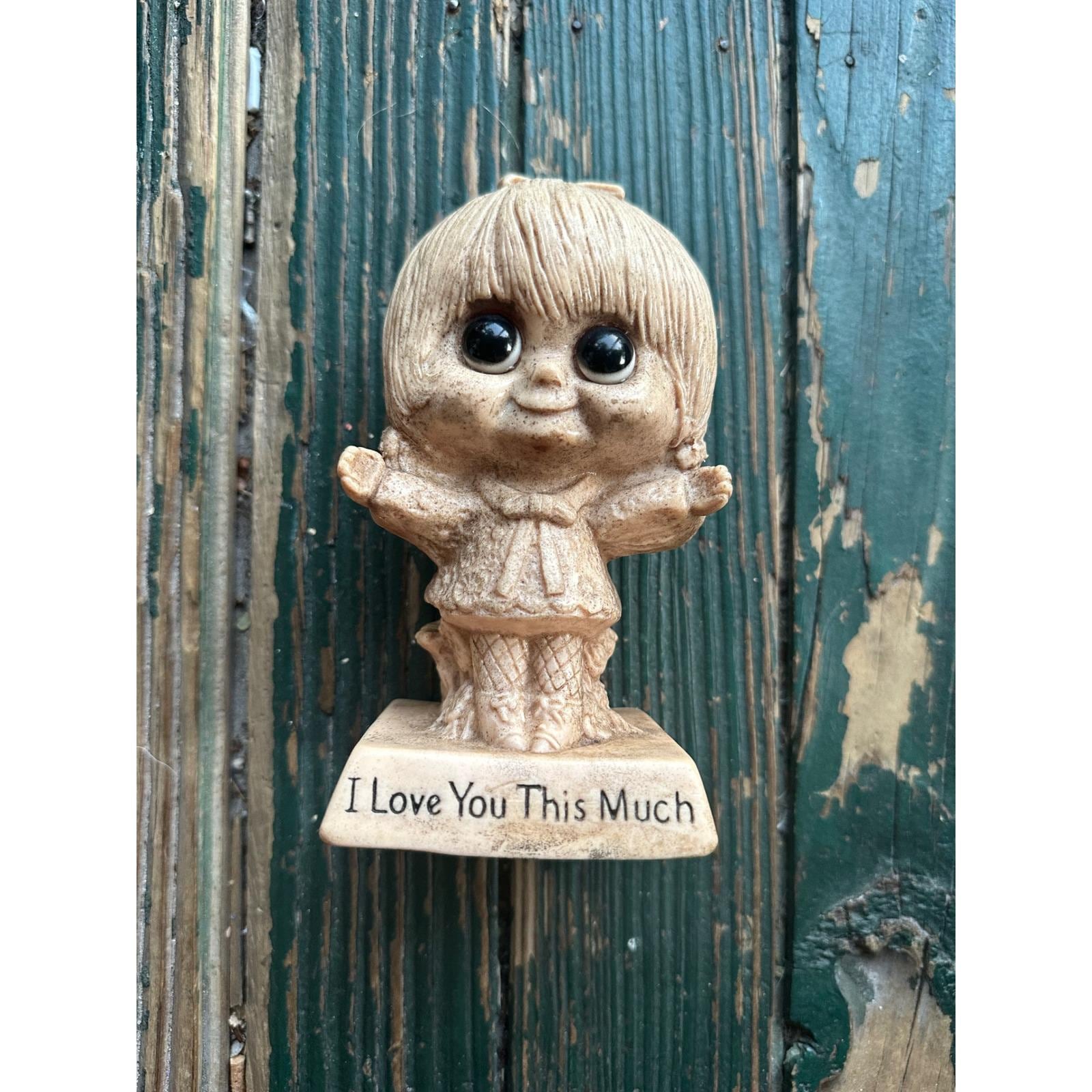 I Love You This Much Figurine - Etsy