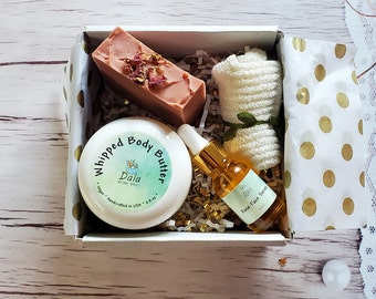 Spa Gift Box, Mothers Day Gift Set, Natural Skin Care, Relaxation Kit, Care Package, Mothers Day Gift Kit, Spa Gift Package, Self Care Kit