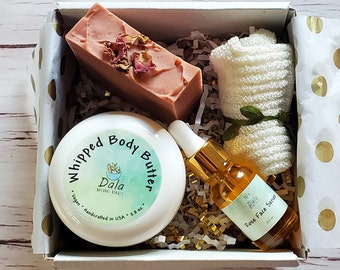 Box Gift for Her, Spa Gift for Her, Gift Kit for Her, Spa Gift Box, Spa Gift Basket, Natural Skin Care, Birthday Gift Basket, Self Care Box