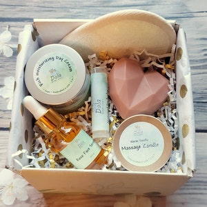 Care Package Gift Box, Spa Box, Natural Skin Care, Mothers Gift Box, Spa Gift Set, Self Care Box, Birthday Gift Box, Gift Box for Women