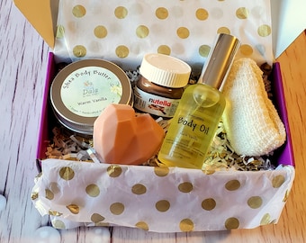 Self Care Gift, Self Care Kit, Beauty Box, Self Care Box, Gift Box, Gift Set, Care Package, Gift Basket for Woman, Christmas Gift for Woman