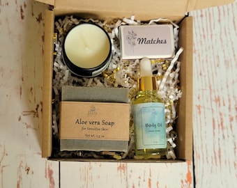 Mens Gift Box, Mens Spa Gift Box, Spa Basket for Men, Mens Birthday Gift Box, Natural Skincare, Mens Care Package, Mens Self Care Kit