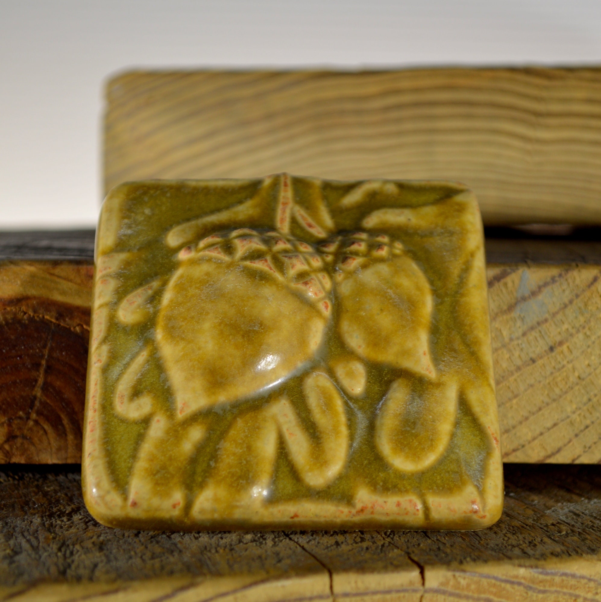 3 x 3 Pewabic Tile Detroit, MI