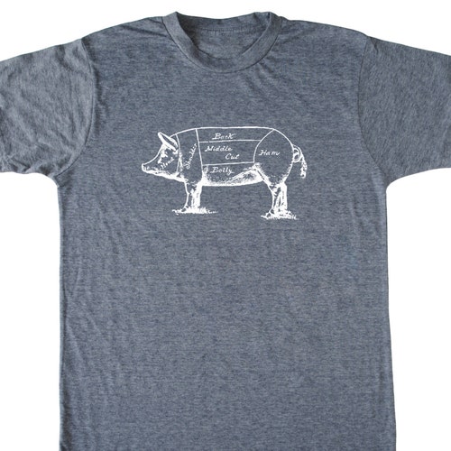 Praise the Lard Men's Foodie T-shirt Bacon Shirt Chef | Etsy