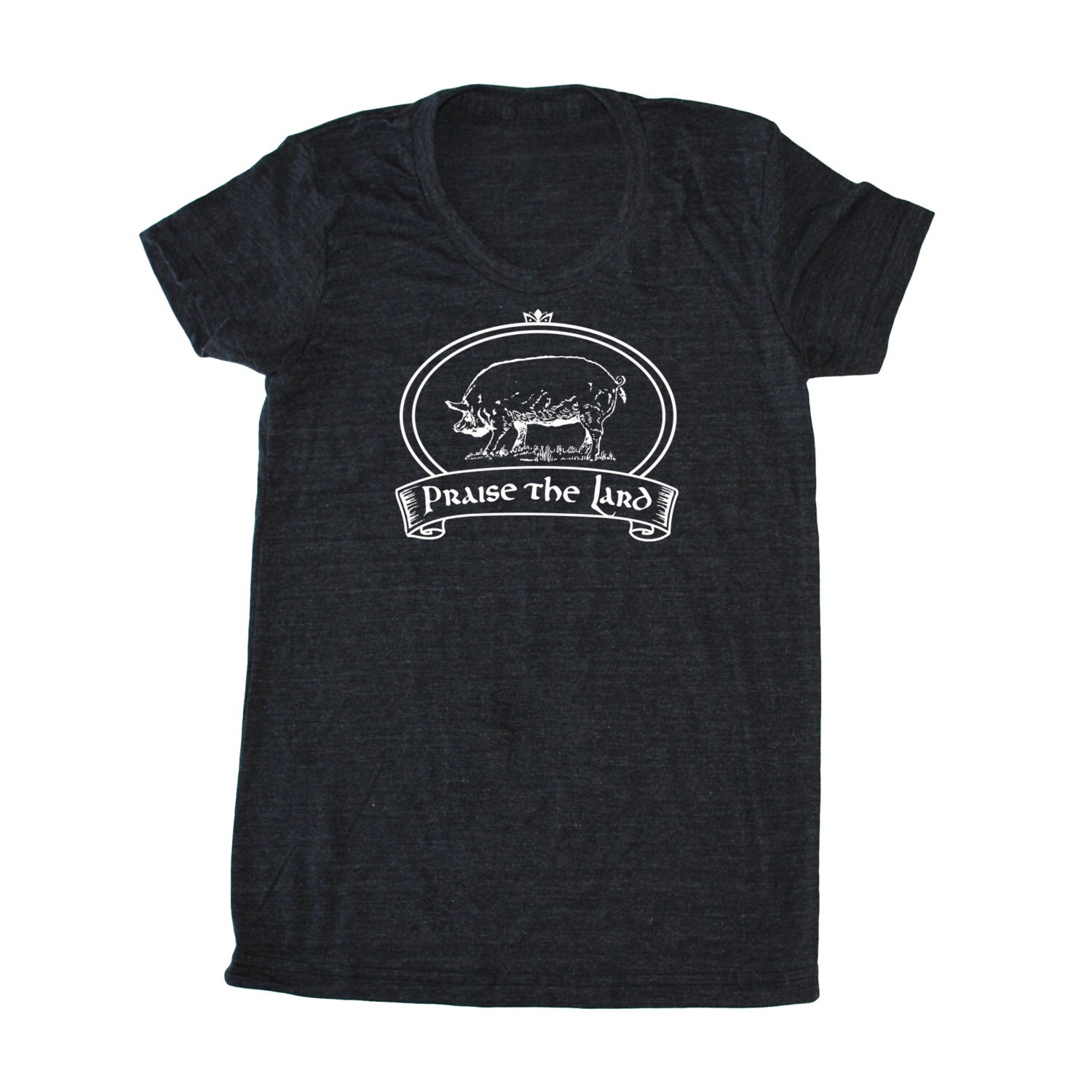 Praise the Lard women's Foodie T-shirt bacon shirt chef | Etsy