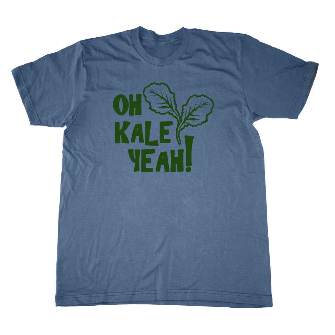 Oh Kale Yeah® Men's Shirt Kale shirt Vegan Tee Foodie Etsy