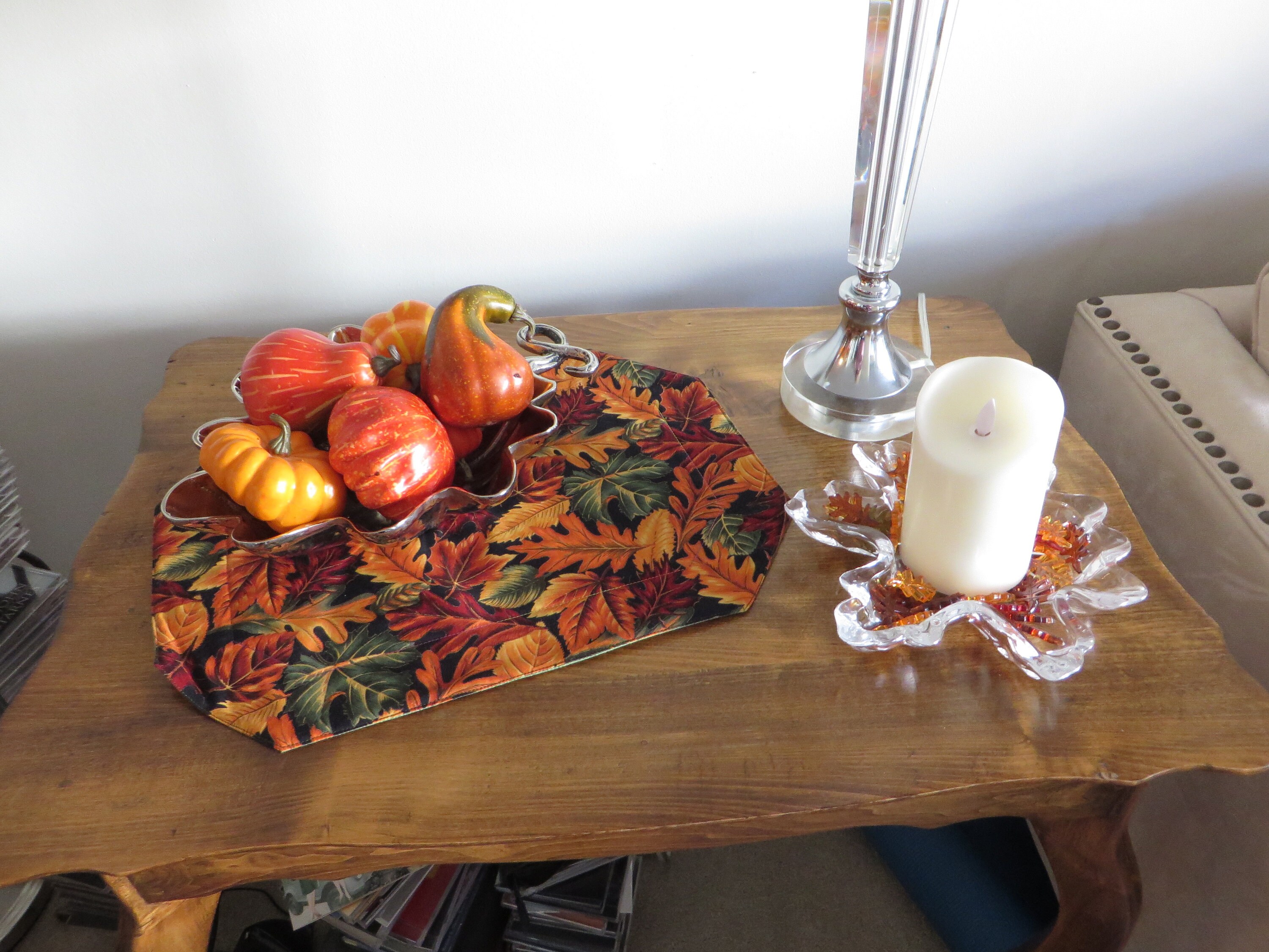 Fall Placemats Reversible Placemats Thanksgiving Placemats Etsy