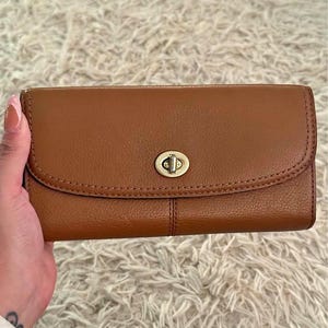 Turnlock Coach Wallet - Etsy