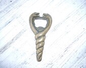 Brass bottle opener