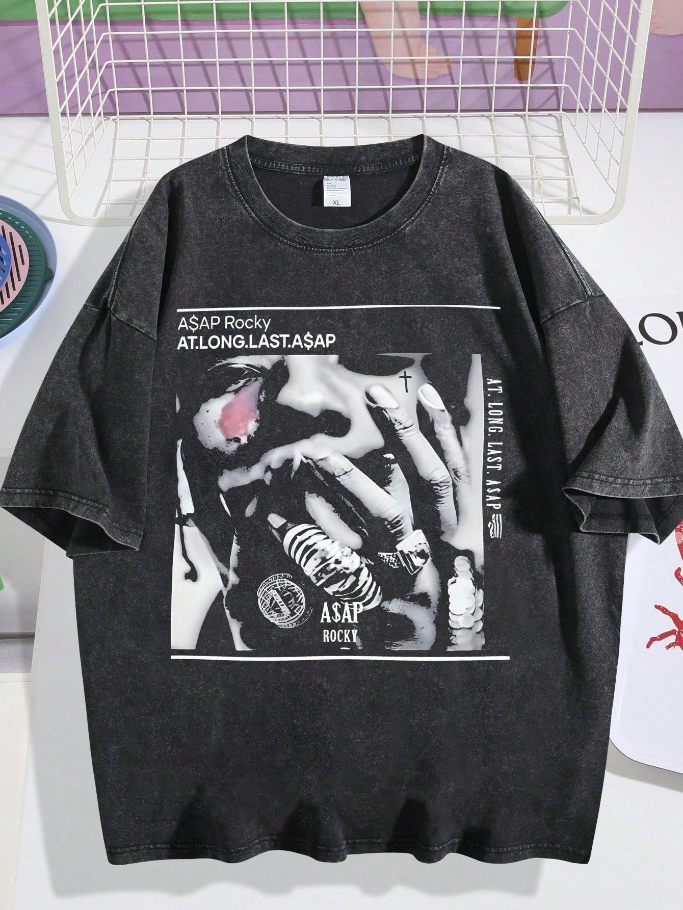 Asap Rocky Graphic T Shirt - Etsy