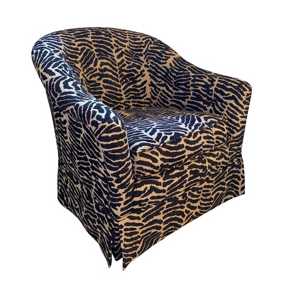 Zebra Chair - Etsy
