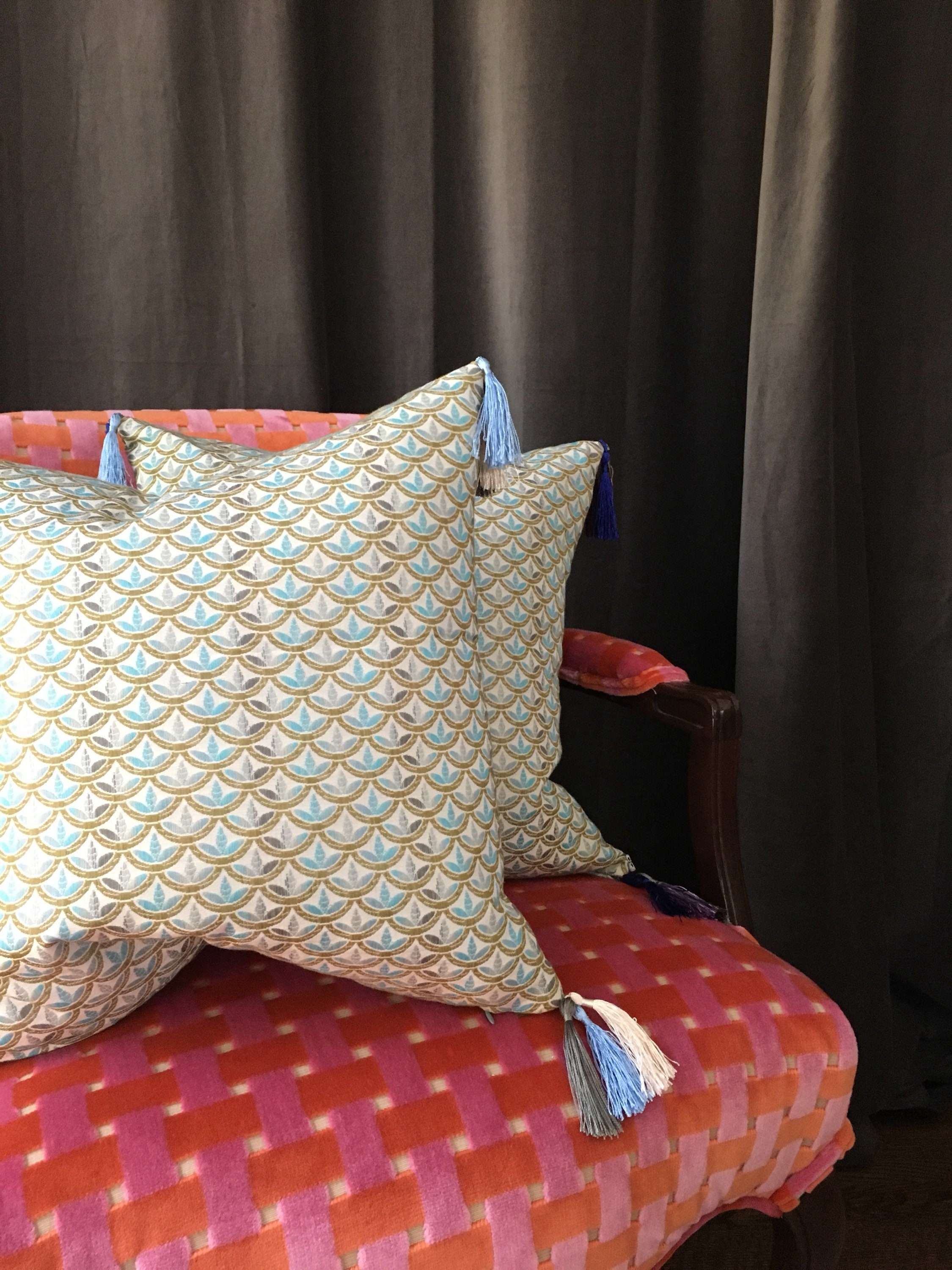 mediterranean throw pillows