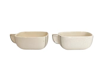 Pair of Small Vintage Asian Teacups | Made in Japan 1950s