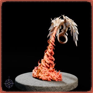 Dragon Trio STL bundle for 3D printing - fantasy statue, image 8 of 13